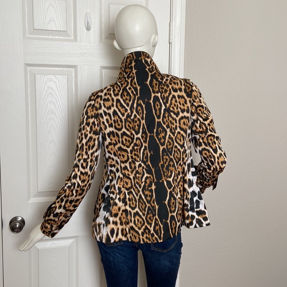 Carlisle Leopard Print Jacket Size 0 - Picture 14 of 14